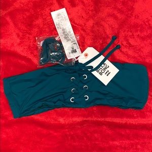 NEW Billabong Bandeau Bikini Top